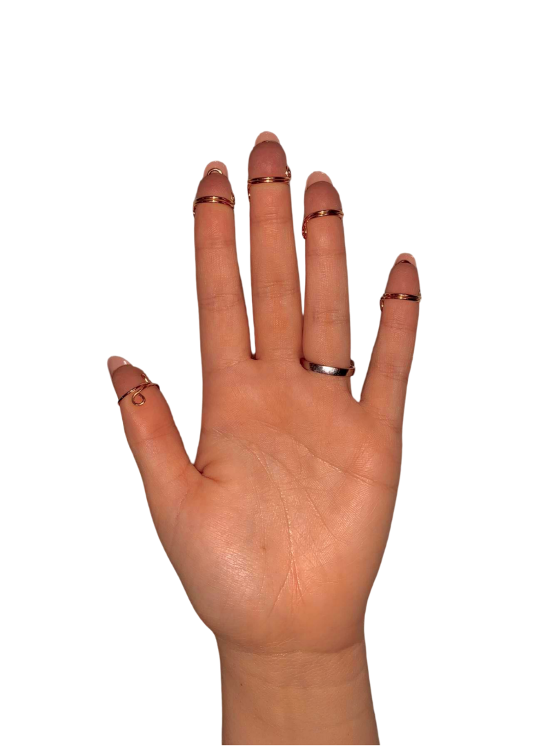 Coffret de 10 anneaux à ongles SMARTGLAM RINGS